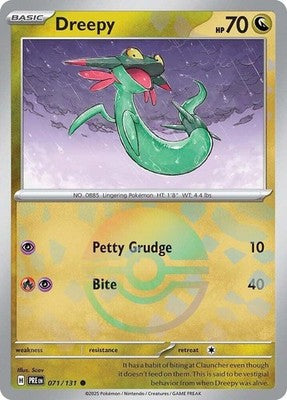 Dreepy #71 Poke Ball Pattern | Prismatic Evolutions