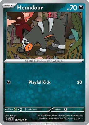 Houndour #62 | Prismatic Evolutions