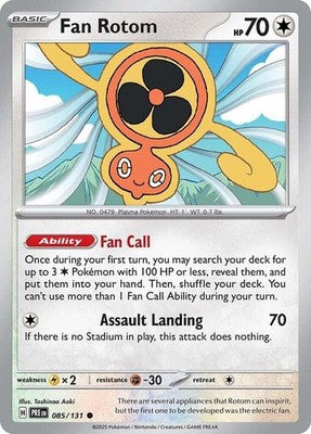 Fan Rotom #85 Reverse Holofoil | Prismatic Evolutions
