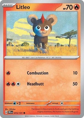 Litleo #15 Reverse Holofoil | Prismatic Evolutions