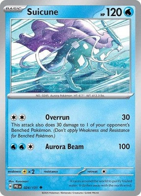 Suicune #24 | Prismatic Evolutions