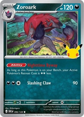 Zoroark #96 Holofoil | 30th Celebration
