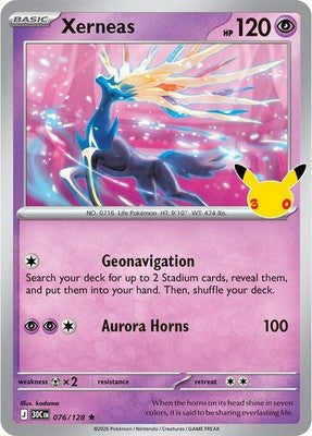 Xerneas #76 Holofoil | 30th Celebration