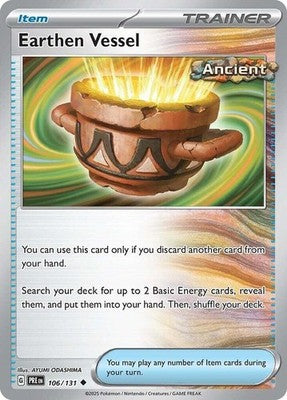 Earthen Vessel #106 Reverse Holofoil | Prismatic Evolutions