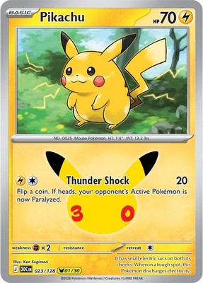 Pikachu #23 Holofoil | 30th Celebration
