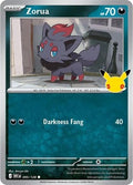 Zorua #95 Holofoil | 30th Celebration