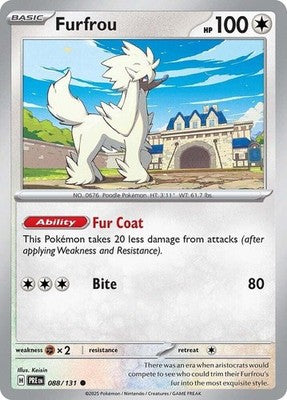 Furfrou #88 | Prismatic Evolutions