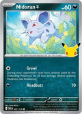 Nidoran F #87 Holofoil | 30th Celebration