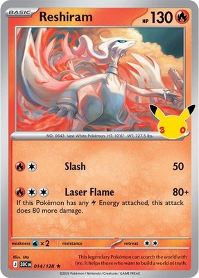 Reshiram #14 Holofoil | 30th Celebration