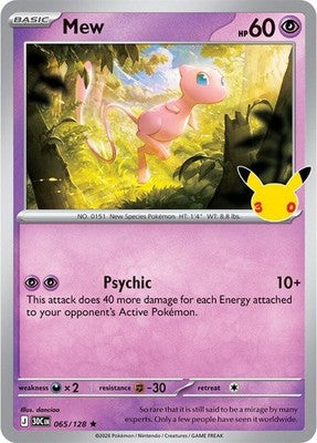 Mew #65 Holofoil | 30th Celebration