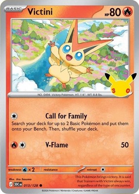 Victini #13 Holofoil | 30th Celebration