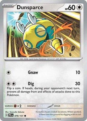 Dunsparce #79 Reverse Holofoil | Prismatic Evolutions