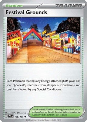 Festival Grounds #108 Reverse Holofoil | Prismatic Evolutions