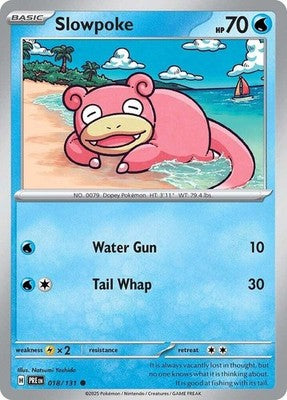 Slowpoke #18 Reverse Holofoil | Prismatic Evolutions