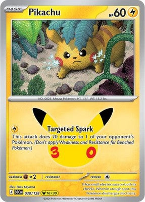 Pikachu #38 Holofoil | 30th Celebration