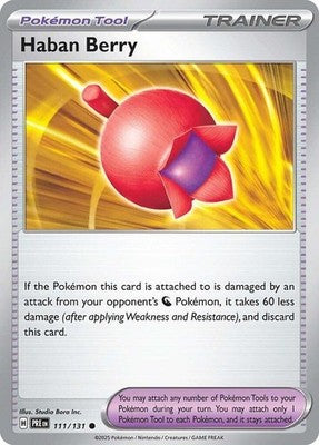 Haban Berry #111 Reverse Holofoil | Prismatic Evolutions