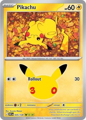 Pikachu #35 Holofoil | 30th Celebration
