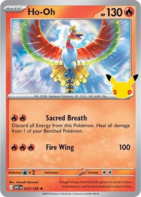 Ho-Oh #12 Holofoil | 30th Celebration