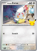 Hisuian Zorua #122 Holofoil | 30th Celebration