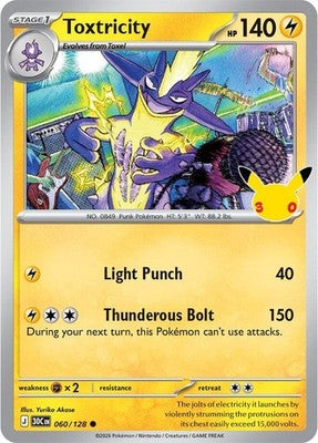Toxtricity #60 Holofoil | 30th Celebration