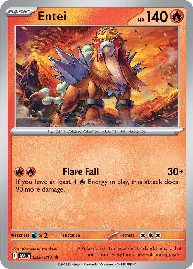 Entei #25 Holofoil | Ascended Heroes