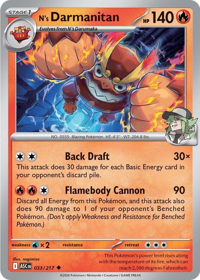 N's Darmanitan #33 | Ascended Heroes