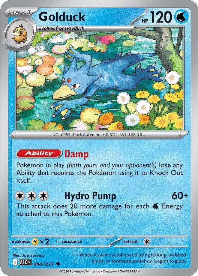 Golduck #40 | Ascended Heroes