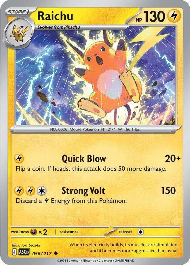 Raichu #56 | Ascended Heroes