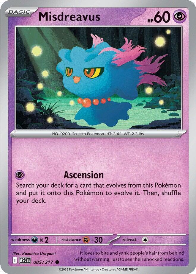 Misdreavus #85 | Ascended Heroes