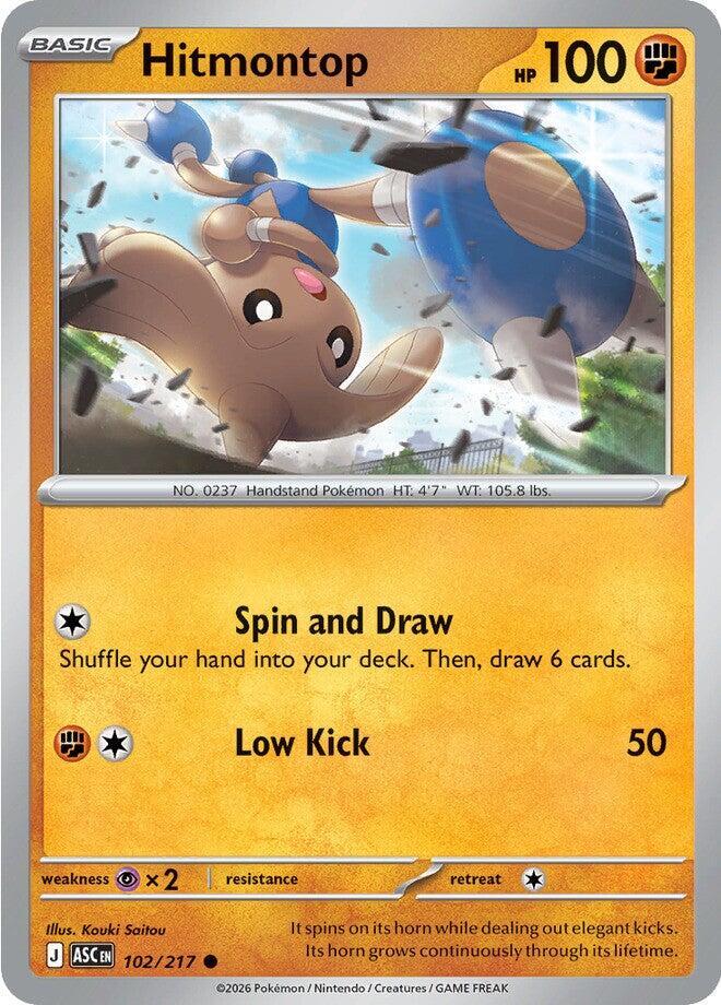 Hitmontop #102 | Ascended Heroes
