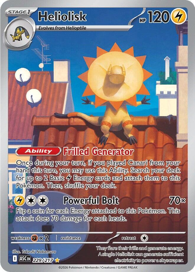 Heliolisk #229 Holofoil | Ascended Heroes