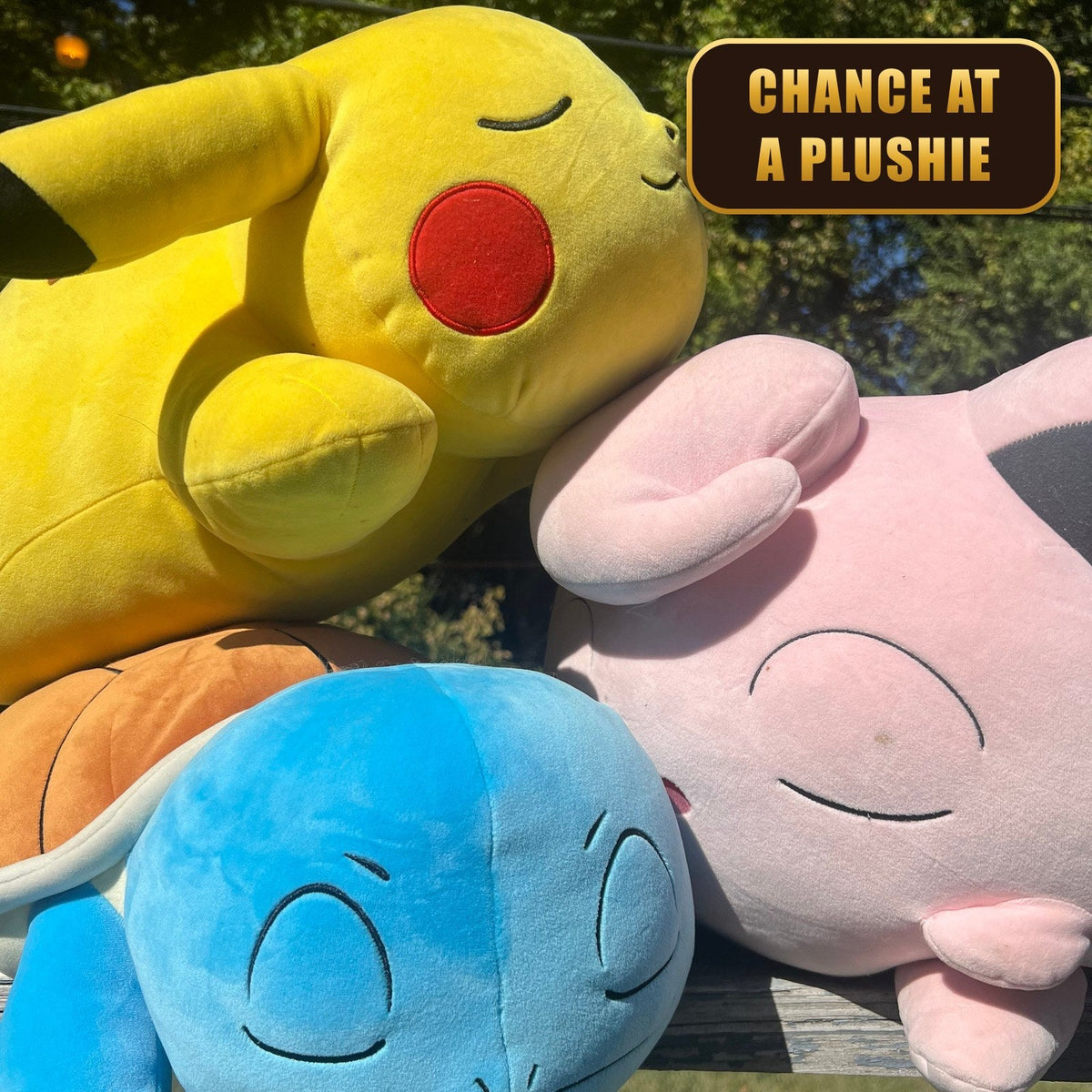 Chance at a plushie: some lucky boxes include one