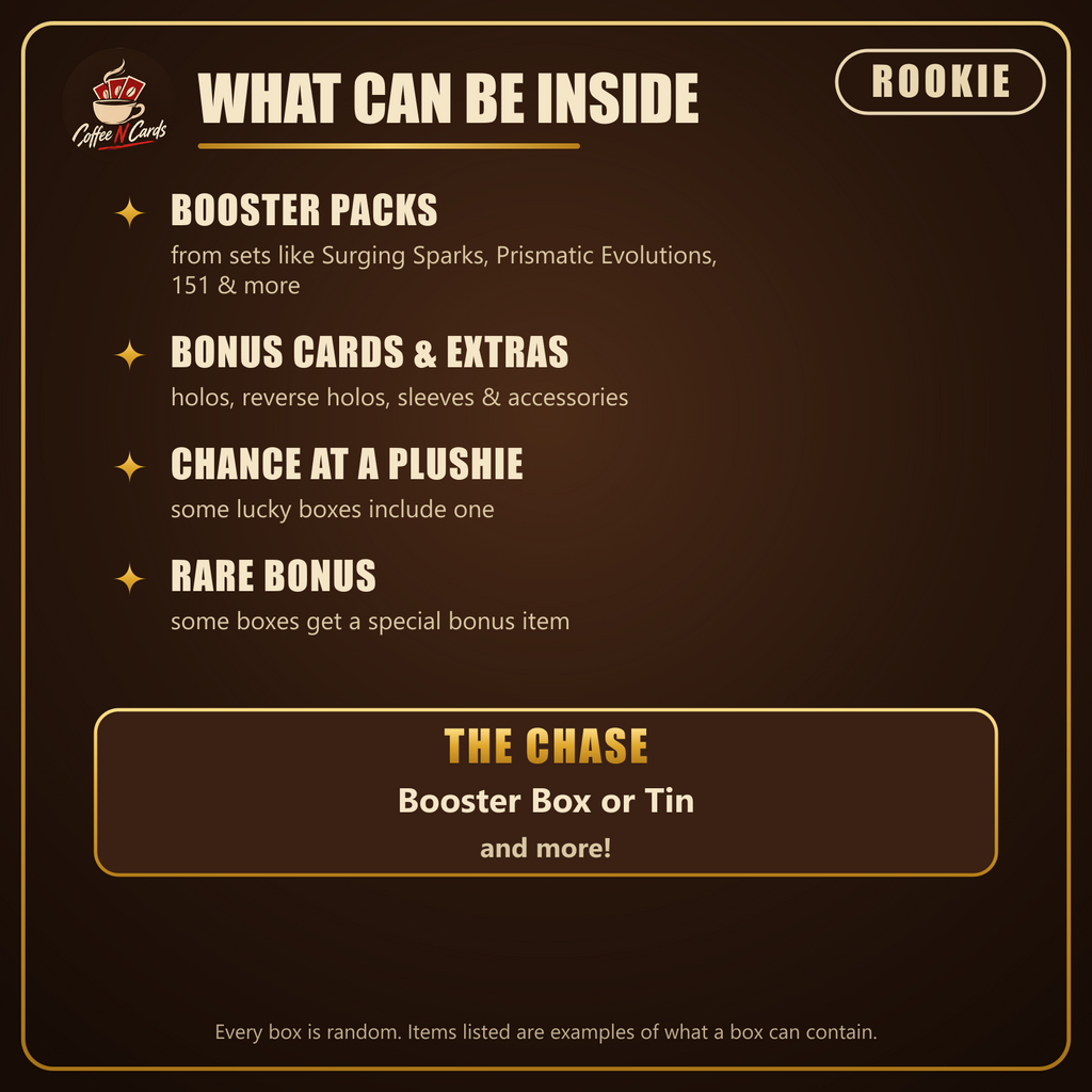 What can be inside a Rookie Box
