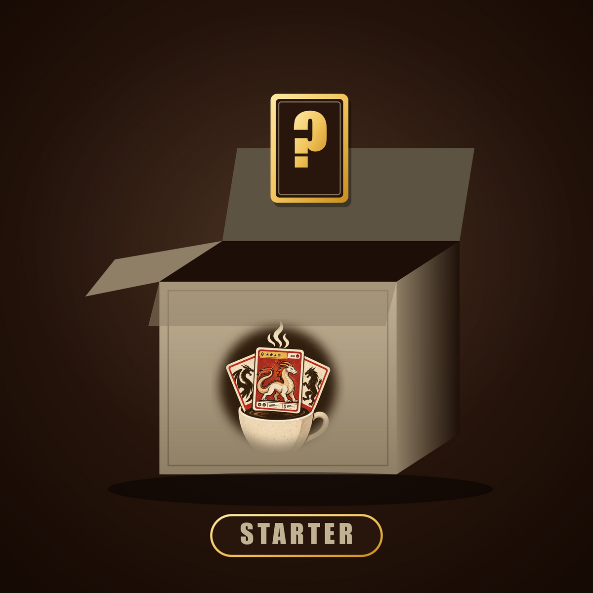 Starter Box: Coffee N Cards mystery box